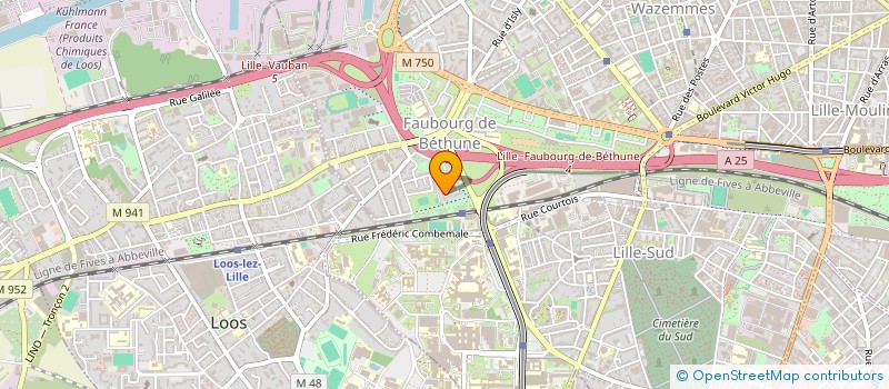 localisation de l'entreprise MONSIEUR ABDENASSER BOUDJEMAA à LILLE