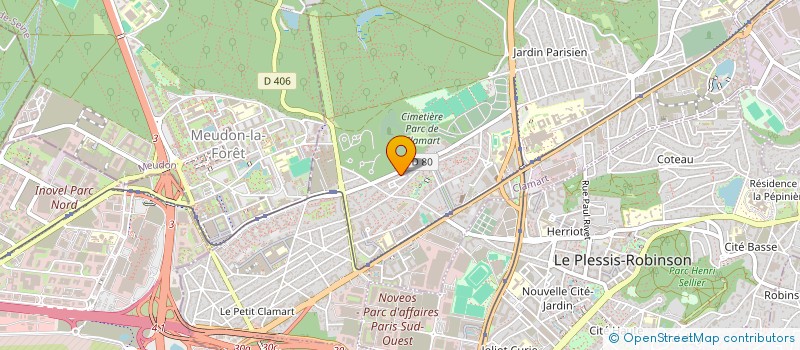 localisation de l'entreprise MONSIEUR ABDENASSER DERARDJA à CLAMART