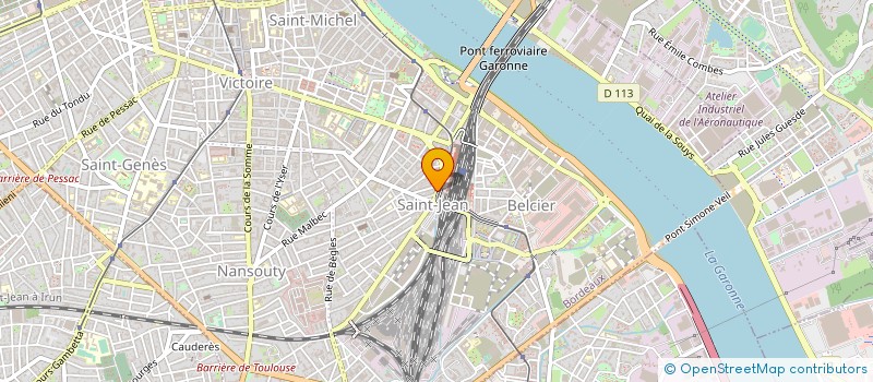 localisation de l'entreprise MONSIEUR ABDENASSER OULARBI à BORDEAUX