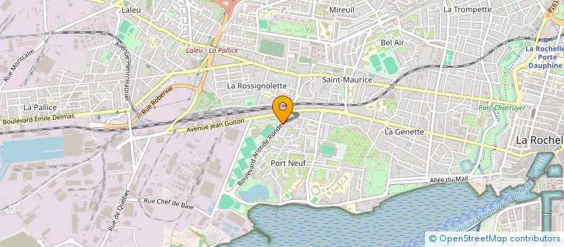 localisation de l'entreprise MONSIEUR ABDENBI BOURHANEM  LA ROCHELLE