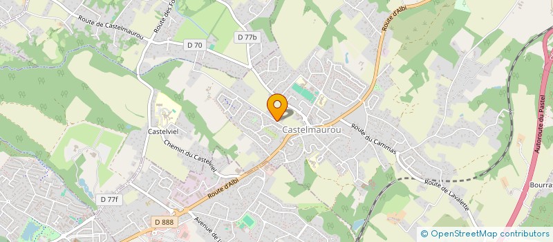 localisation de l'entreprise MONSIEUR ABDENBI EZ-ZINE  CASTELMAUROU