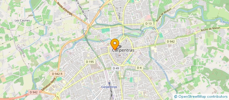 localisation de l'entreprise MONSIEUR ABDENNABI ABDELLAOUI à CARPENTRAS