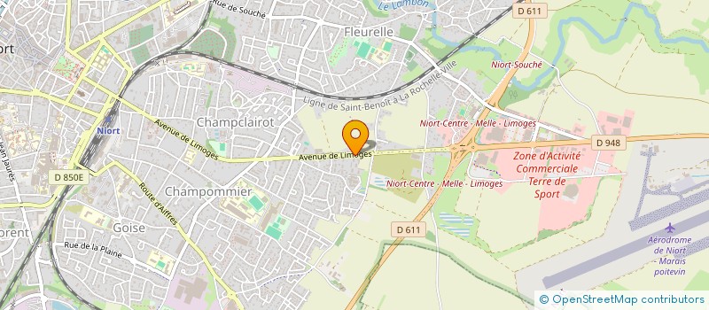 localisation de l'entreprise MONSIEUR ABDENNABI MALLOULI à NIORT