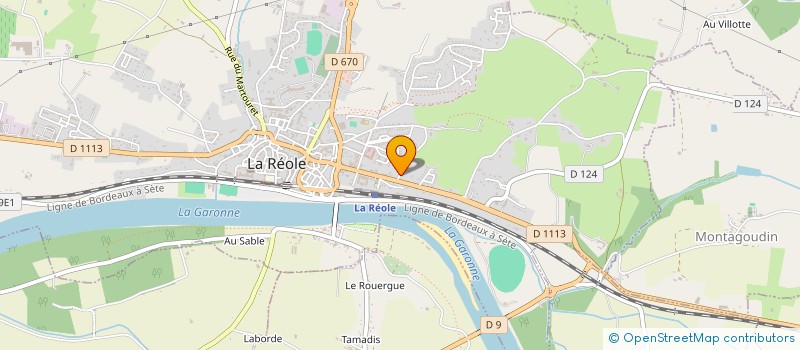 localisation de l'entreprise MONSIEUR ABDENNABI TAGRA à LA REOLE