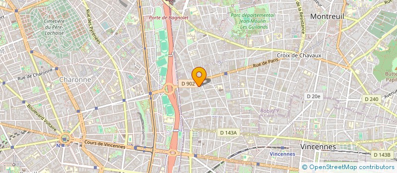 localisation de l'entreprise MONSIEUR ABDENNACER ABADELIA à MONTREUIL