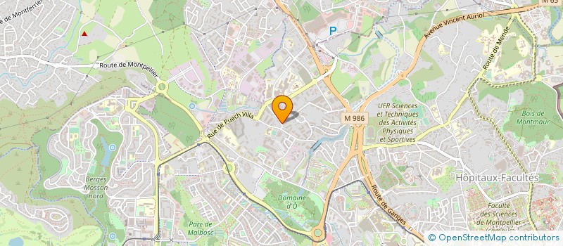 localisation de l'entreprise MONSIEUR ABDENNACER FELLAHI  MONTPELLIER