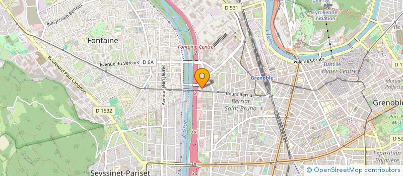 localisation de l'entreprise MONSIEUR ABDENNACER HEDJAM à GRENOBLE