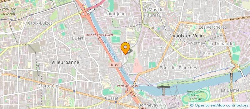 localisation de l'entreprise MONSIEUR ABDENNACER KHEFIF à VILLEURBANNE