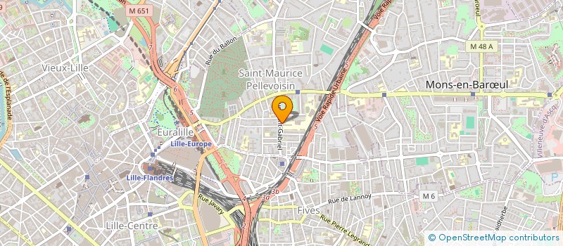 localisation de l'entreprise MONSIEUR ABDENNACER MEDEDJEL à LILLE