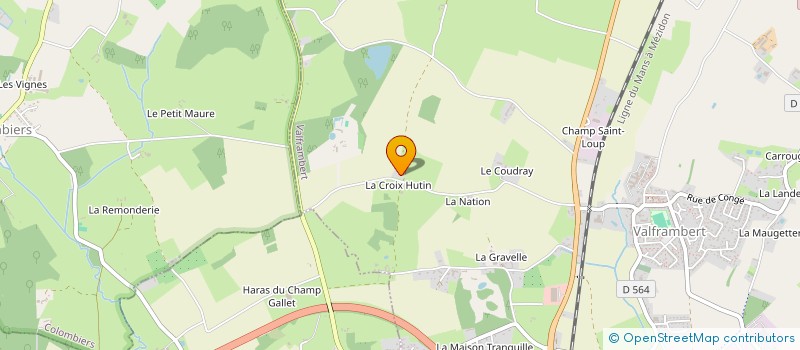 localisation de l'entreprise MONSIEUR ABDENNACEUR ELMOUTAOUKIL à VALFRAMBERT