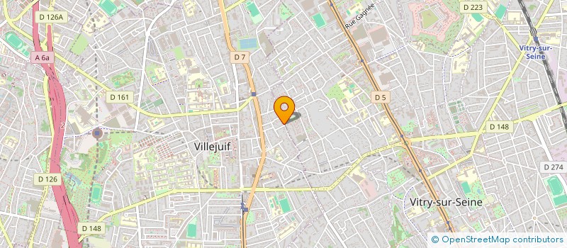 localisation de l'entreprise MONSIEUR ABDENNACEUR GHANEM  VILLEJUIF