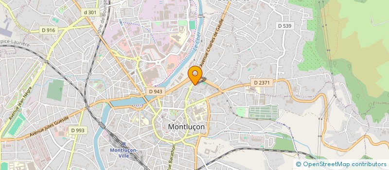localisation de l'entreprise MONSIEUR ABDENNAFAA CHATTI à MONTLUCON