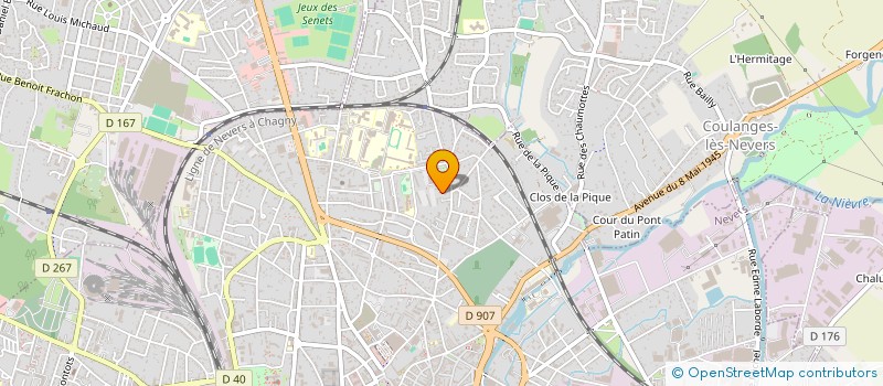 localisation de l'entreprise MONSIEUR ABDENNAIM AMAICH à NEVERS