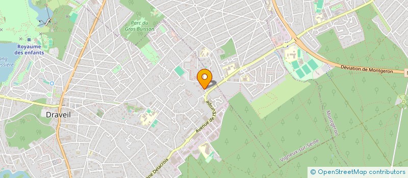 localisation de l'entreprise MONSIEUR ABDENNASSAR MOKHTARI à DRAVEIL