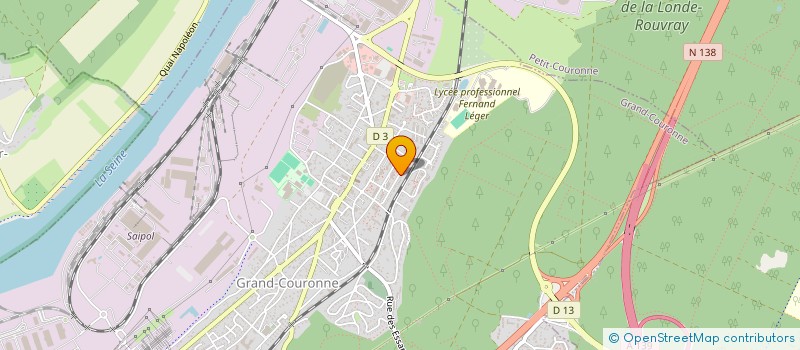 localisation de l'entreprise MONSIEUR ABDENNEBI DERDEBA  GRAND-COURONNE