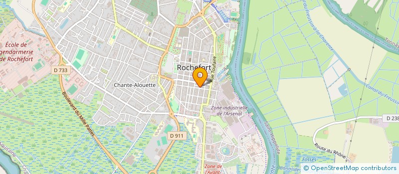 localisation de l'entreprise MONSIEUR ABDENNEBI EL ALOUANI à ROCHEFORT