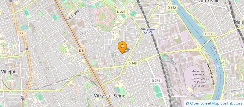 localisation de l'entreprise MONSIEUR ABDENNOUR ALIOUI  VITRY-SUR-SEINE