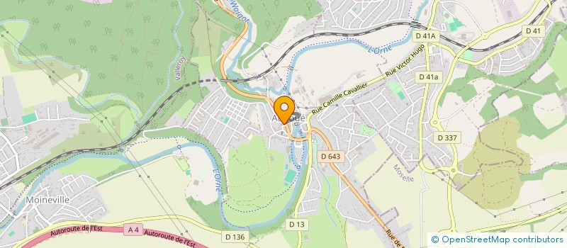 localisation de l'entreprise MONSIEUR ABDENNOUR BELAID  AUBOUE