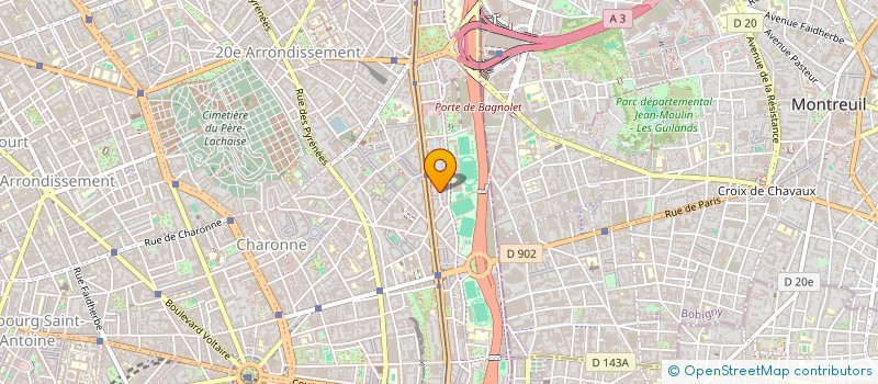 localisation de l'entreprise MONSIEUR ABDENNOUR DEHLIS  PARIS