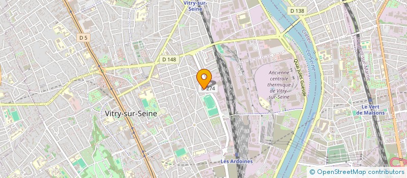 localisation de l'entreprise MONSIEUR ABDENNOUR DJILALI à VITRY-SUR-SEINE