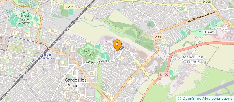 localisation de l'entreprise MONSIEUR ABDENNOUR GASMI à GARGES-LES-GONESSE
