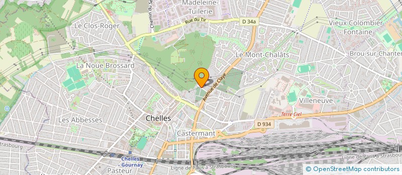 localisation de l'entreprise MONSIEUR ABDENNOUR GUENINECHE  CHELLES