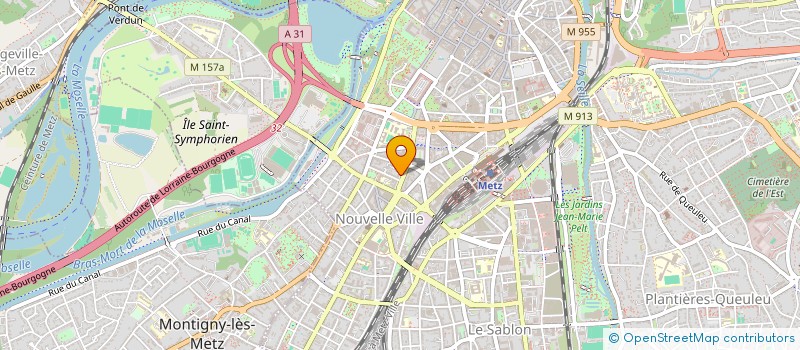 localisation de l'entreprise MONSIEUR ABDENNOUR KENZARI  METZ