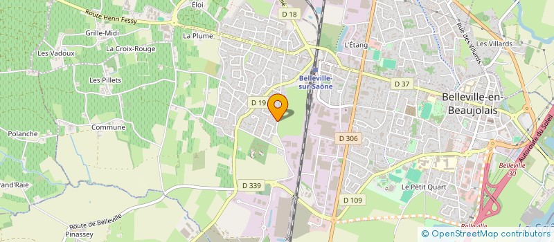 localisation de l'entreprise MONSIEUR ABDENNOUR MAMMAD  BELLEVILLE-EN-BEAUJOLAIS