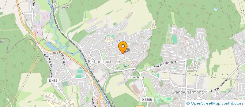 localisation de l'entreprise MONSIEUR ABDENNOUR MEKHAZNIA  BETHONCOURT