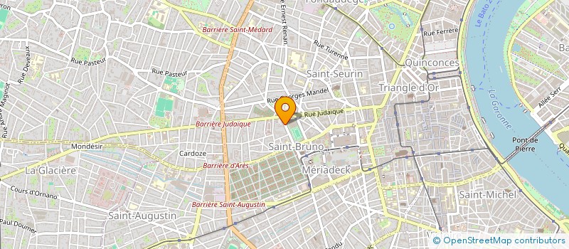 localisation de l'entreprise MONSIEUR ABDENNOUR MYAH  BORDEAUX