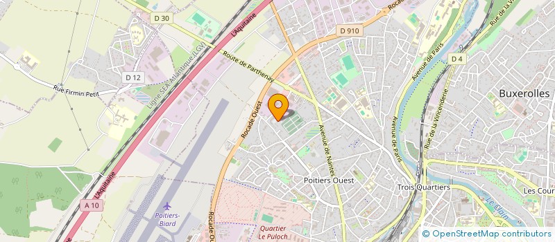 localisation de l'entreprise MONSIEUR ABDENNOUR RAHMANI  POITIERS