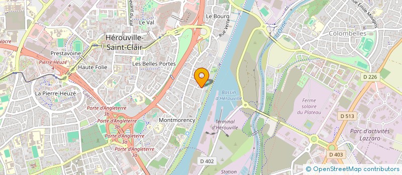 localisation de l'entreprise MONSIEUR ABDENNOUR RAIS à HEROUVILLE-SAINT-CLAIR