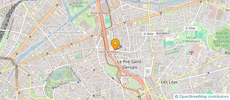 localisation de l'entreprise MONSIEUR ABDENNOUR SADOUNI  LE PRE-SAINT-GERVAIS