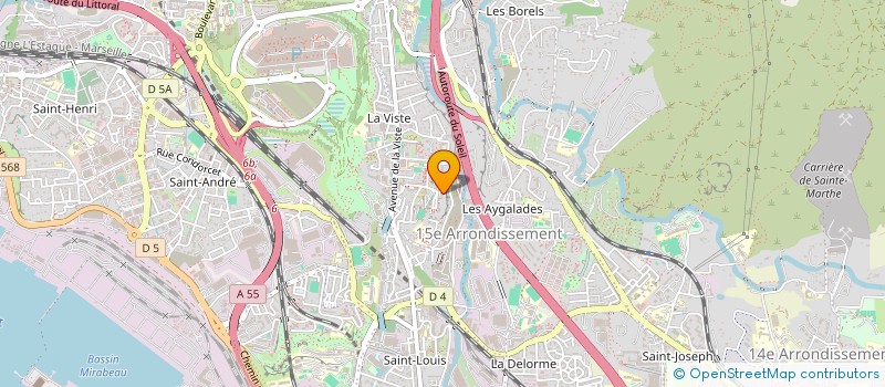 localisation de l'entreprise MONSIEUR ABDENNOUR SEBAI  MARSEILLE