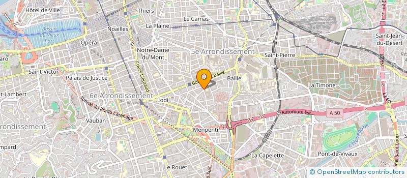 localisation de l'entreprise MONSIEUR ABDENNOUR TAHENNI à MARSEILLE