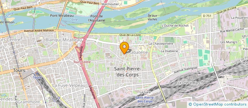 localisation de l'entreprise MONSIEUR ABDENOR AGLIME  SAINT-PIERRE-DES-CORPS