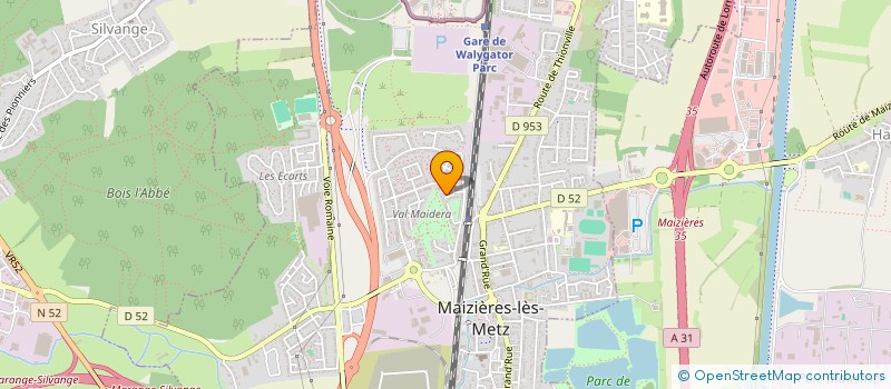 localisation de l'entreprise MONSIEUR ABDENOR NEHAD  MAIZIERES-LES-METZ