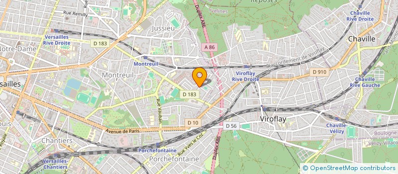 localisation de l'entreprise MONSIEUR ABDENOUR AIT AOUIT à VERSAILLES