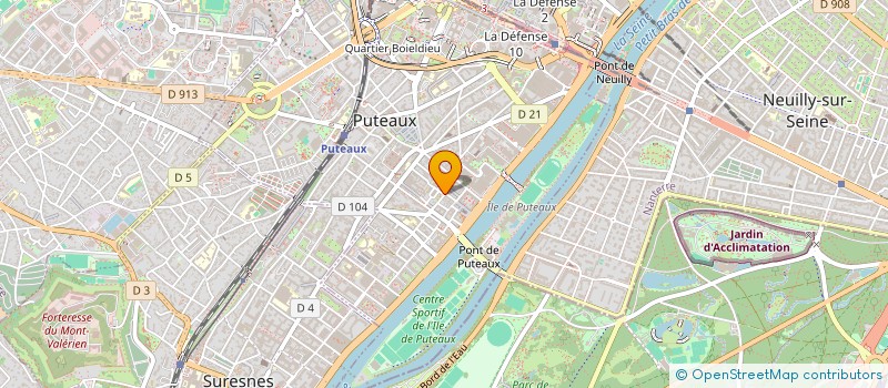 localisation de l'entreprise MONSIEUR ABDENOUR ALLAG  PUTEAUX