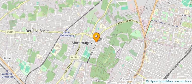 localisation de l'entreprise MONSIEUR ABDENOUR AMROUCHE à MONTMAGNY