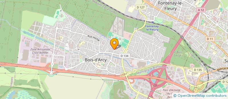 localisation de l'entreprise MONSIEUR ABDENOUR ARIOUA  BOIS-D'ARCY