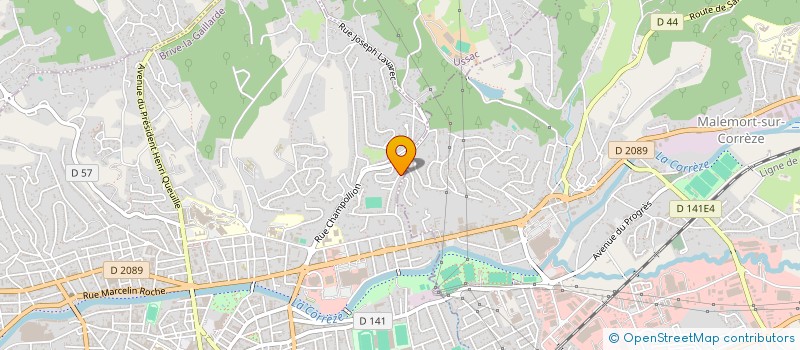 localisation de l'entreprise MONSIEUR ABDENOUR AZIZI à BRIVE-LA-GAILLARDE