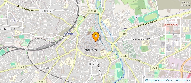localisation de l'entreprise MONSIEUR ABDENOUR BAGTACHE à CHARTRES