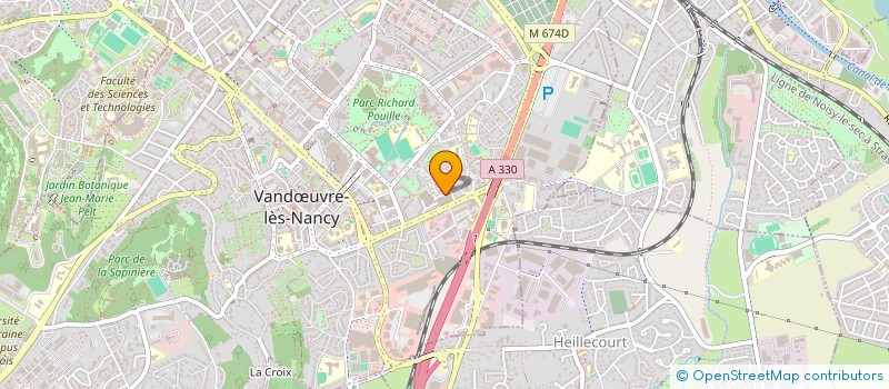 localisation de l'entreprise MONSIEUR ABDENOUR BEDDOUR  VANDUVRE-LES-NANCY