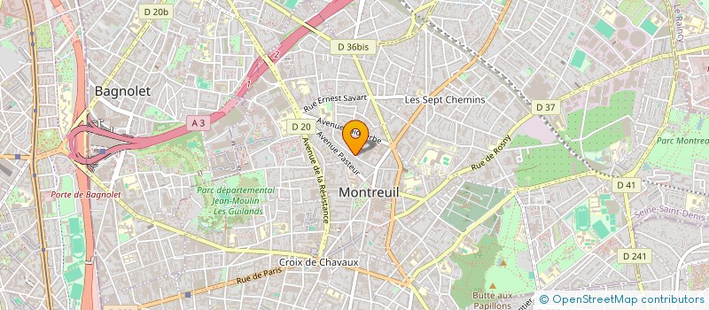 localisation de l'entreprise MONSIEUR ABDENOUR BELDJAGHLOULI à MONTREUIL