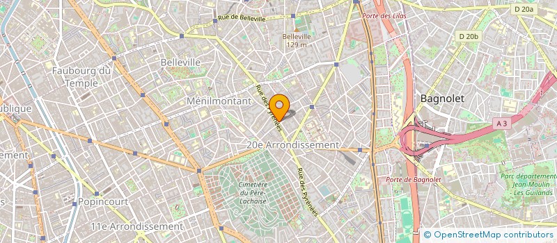 localisation de l'entreprise MONSIEUR ABDENOUR BOURAS  PARIS