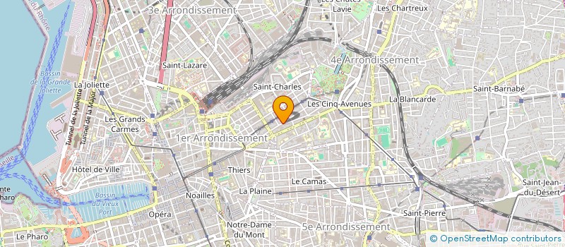 localisation de l'entreprise MONSIEUR ABDENOUR CHAKRI à MARSEILLE