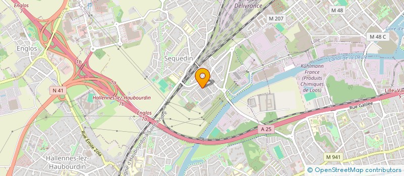 localisation de l'entreprise MONSIEUR ABDENOUR DJABOUR  SEQUEDIN