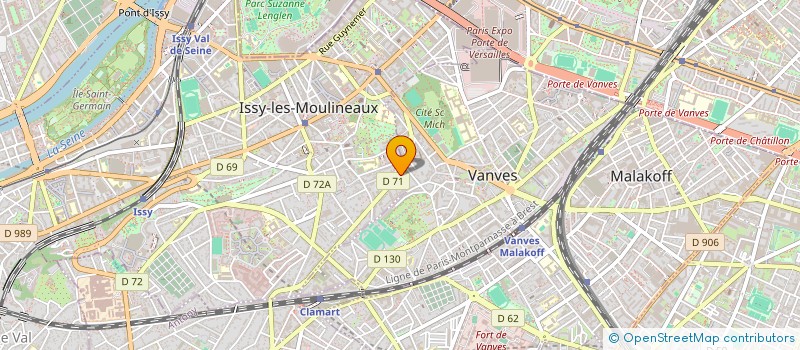 localisation de l'entreprise MONSIEUR ABDENOUR DJEMAI à ISSY-LES-MOULINEAUX