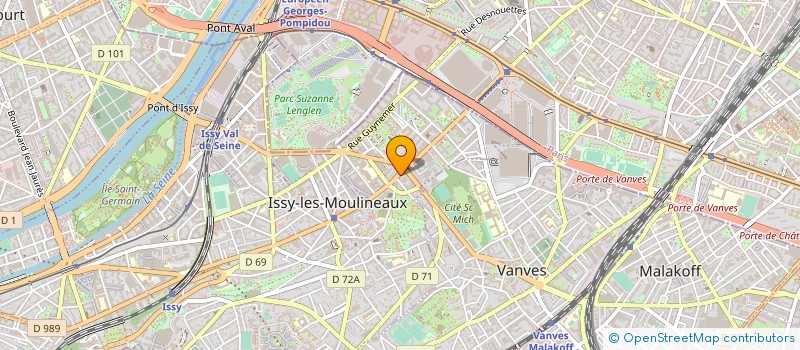 localisation de l'entreprise MONSIEUR ABDENOUR DJENDER à ISSY-LES-MOULINEAUX